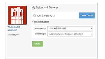 Duo Enrollment and Device Management